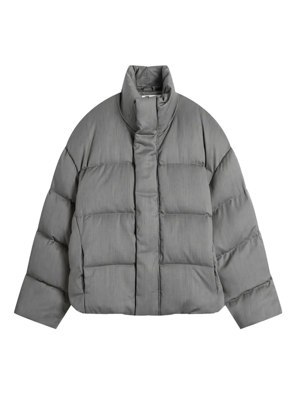 ENTIRE STUDIOS funnel-neck jacket - Grigio