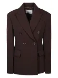 The Frankie Shop double-breasted blazer - Brown