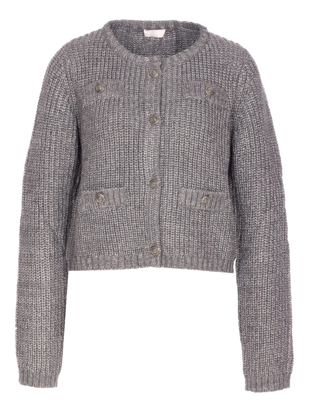 LIU JO button cardigan | Grey | Image 1