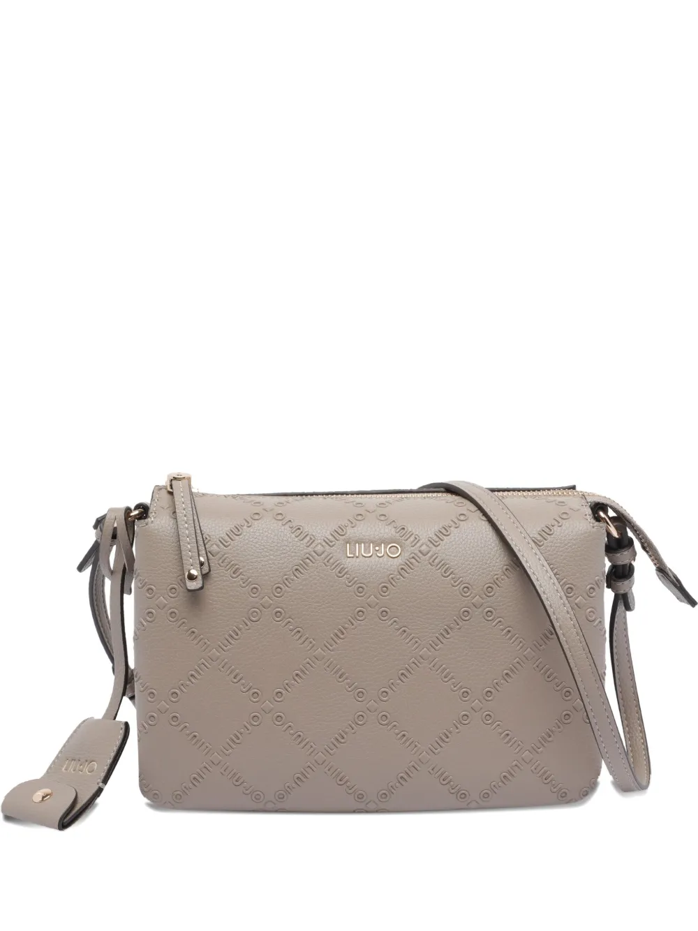 LIU JO embossed shoulder bag | Neutrals | Image 1