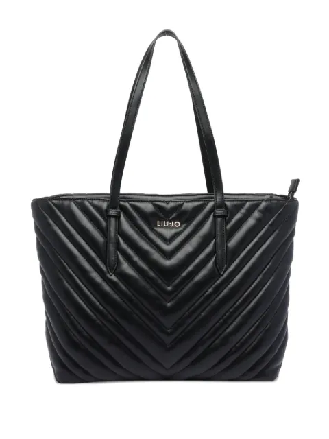 LIU JO quilted tote bag