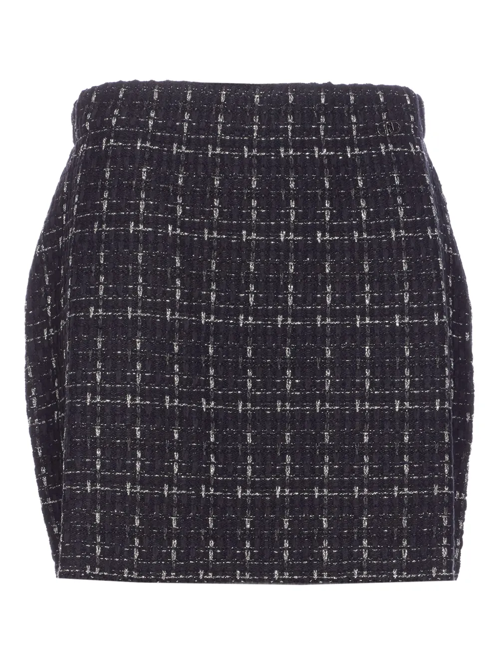 LIU JO tweed mini skirt - Blauw