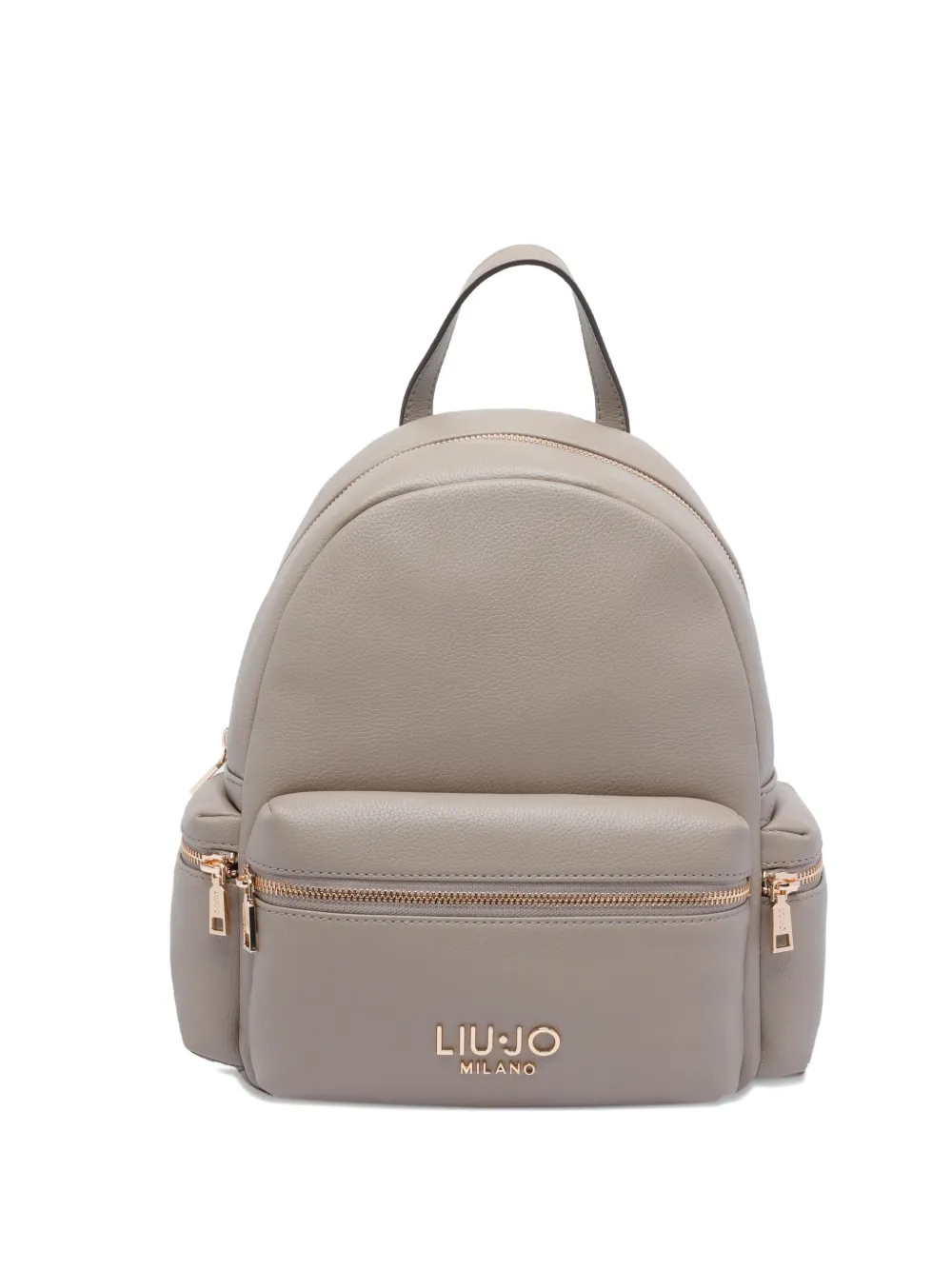 Liu •jo Versatile Backpack Featuring Multiple Pockets In Neutral