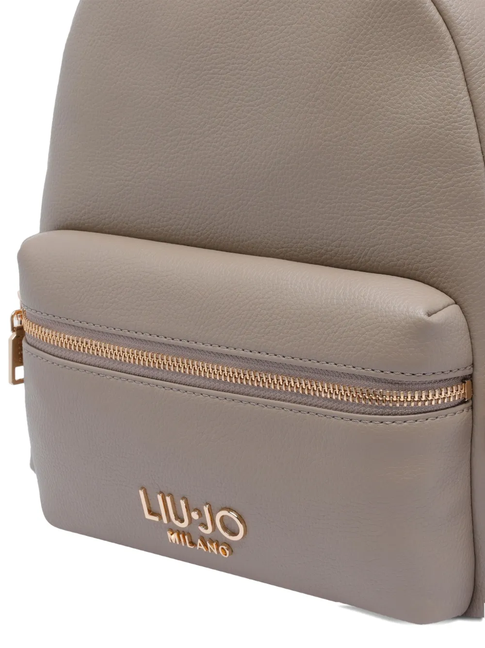 Liu •jo Versatile Backpack Featuring Multiple Pockets In Neutral