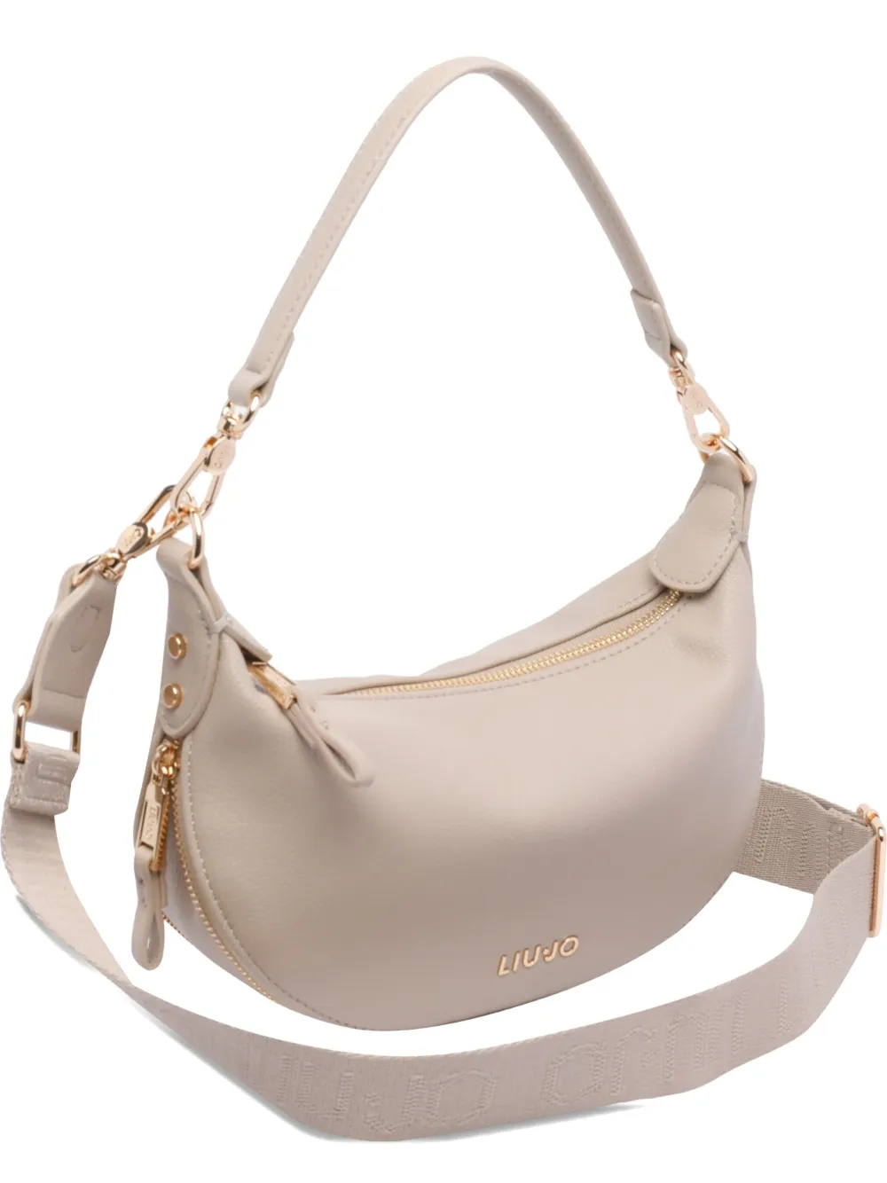 Liu •jo Zip-fastening Shoulder Bag In Neutral