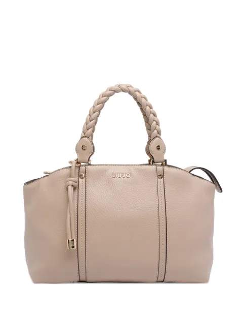 LIU JO braided-handle handbag