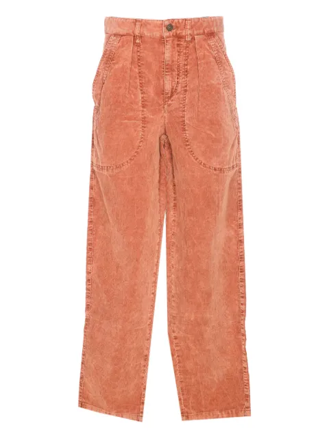 MARANT ÉTOILE Onyta patch-pocket corduroy trousers