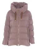 Moorer padded zip-front jacket - Pink