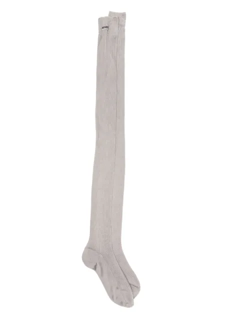 Miu Miu ribbed knee-high socks
