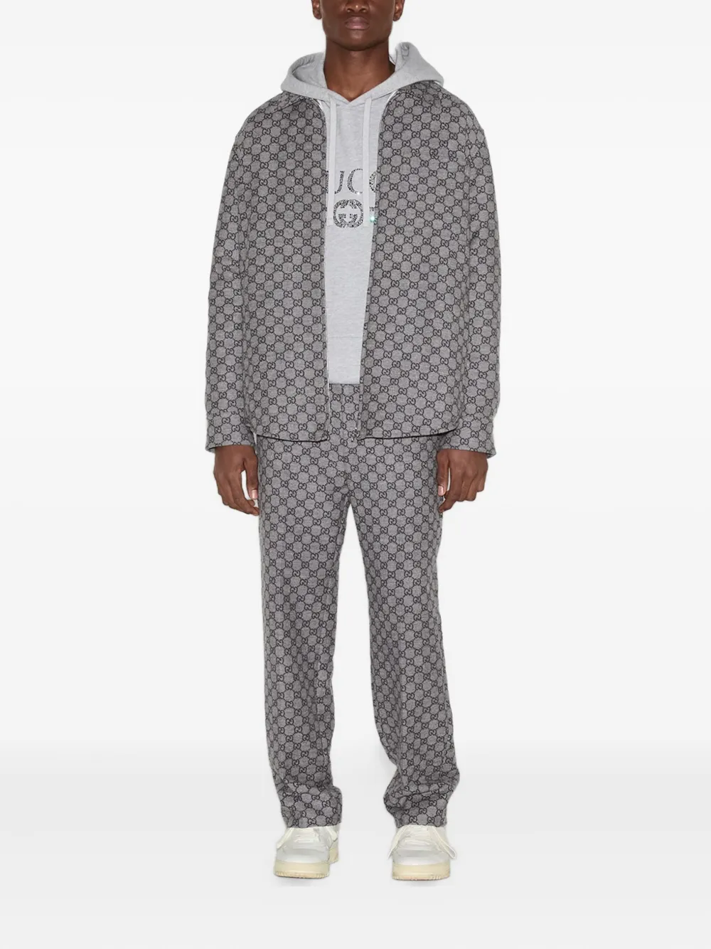 Gucci GG-pattern shirt jacket | Shirt Jackets | Image 2
