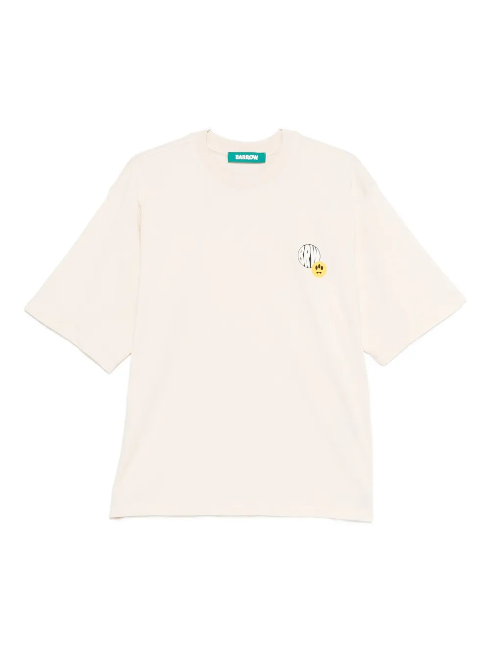 Barrow Graphic-print T-shirt In Gray