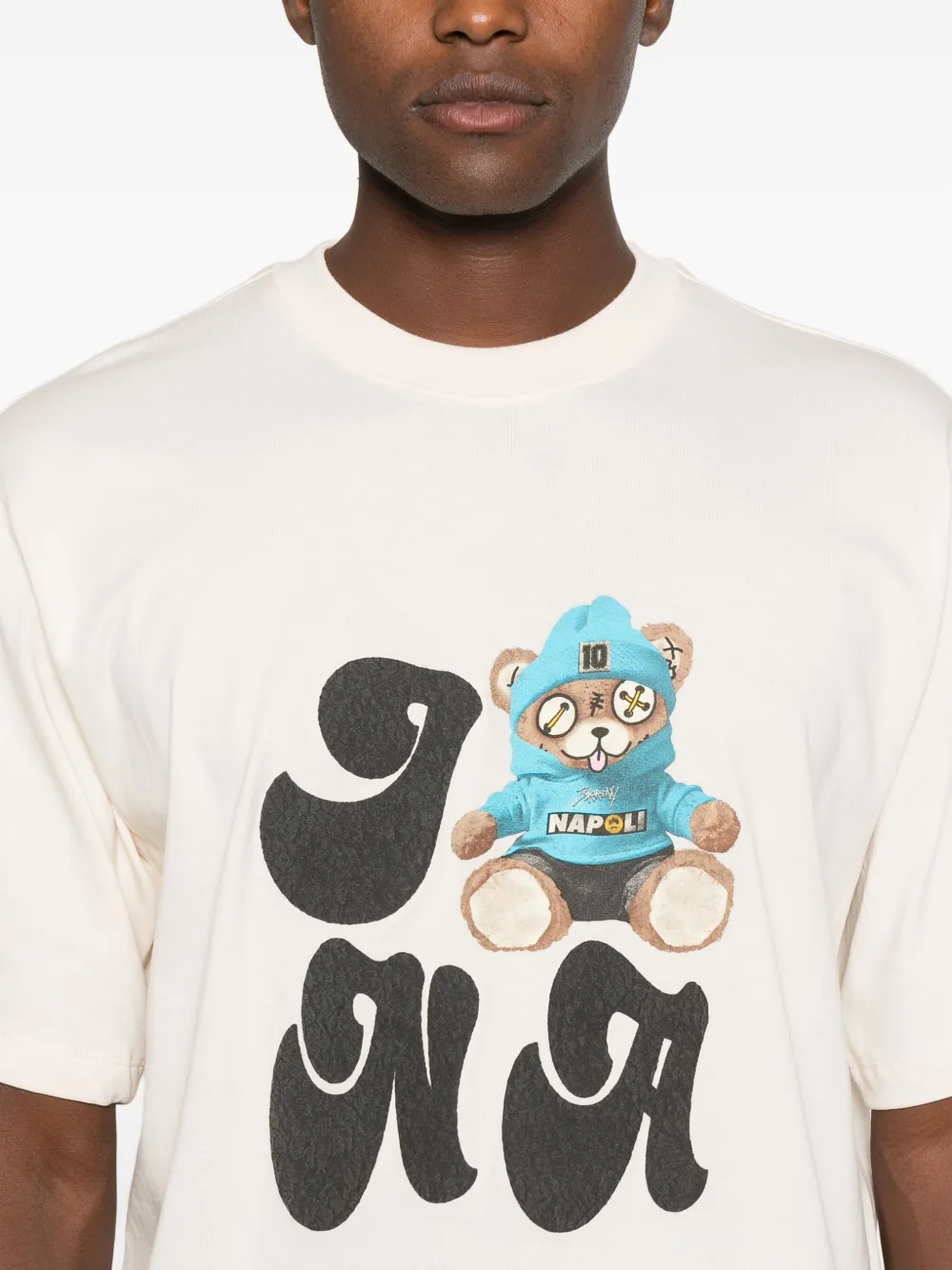Barrow Graphic-print T-shirt In Neutral