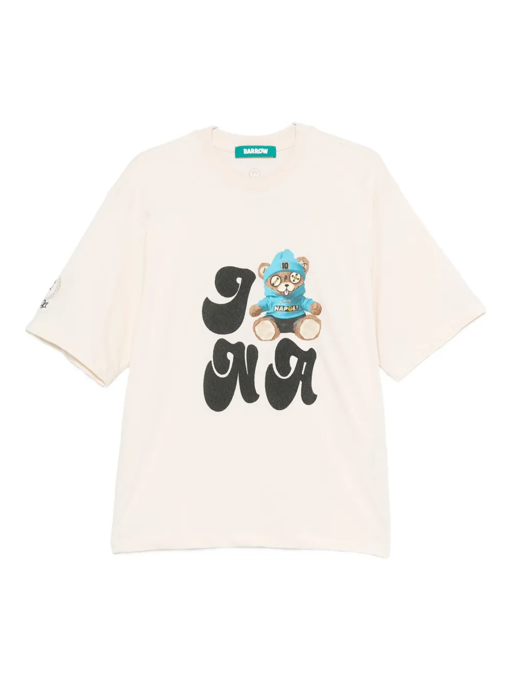Barrow Graphic-print T-shirt In Neutral