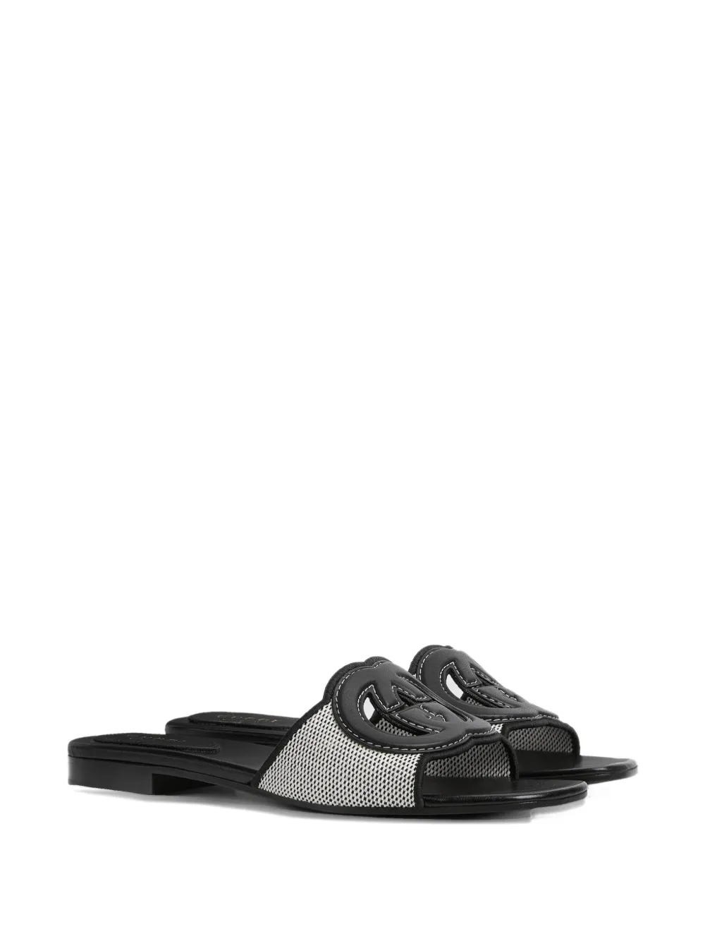 Gucci logo-plaque flat sandals | Flat Sandals | Image 2