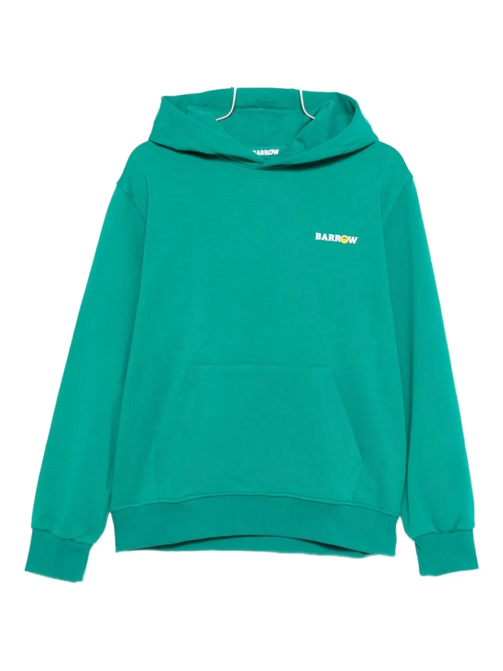 Barrow Unisex Hooded Sweatshirt Featuring Graphic Design In Green
