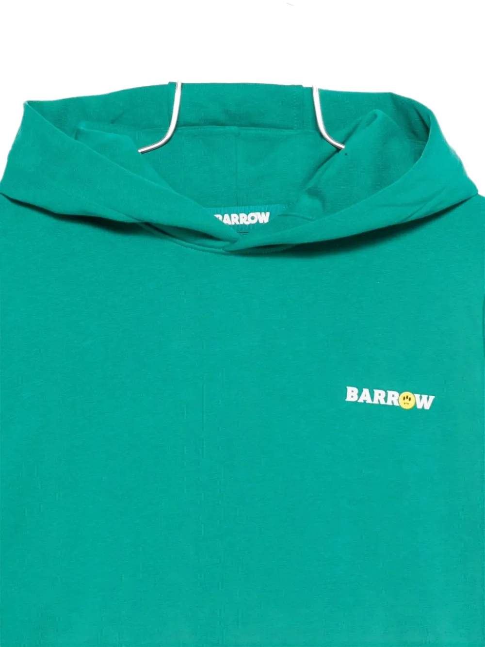 Barrow Unisex Hooded Sweatshirt Featuring Graphic Design In Green
