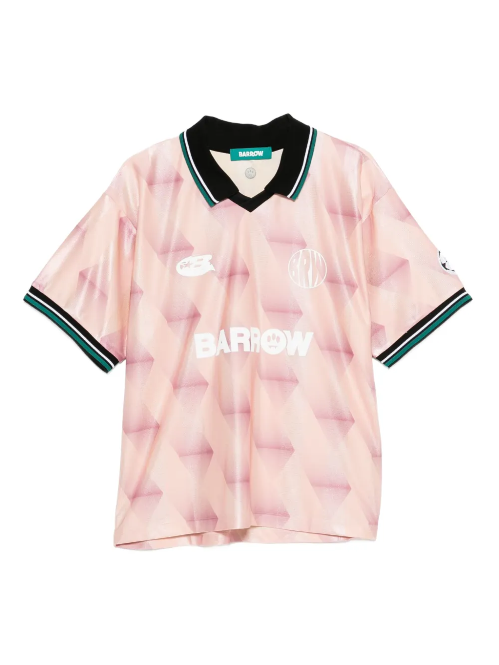 BARROW playera tipo polo estampada | rosado | Image 1