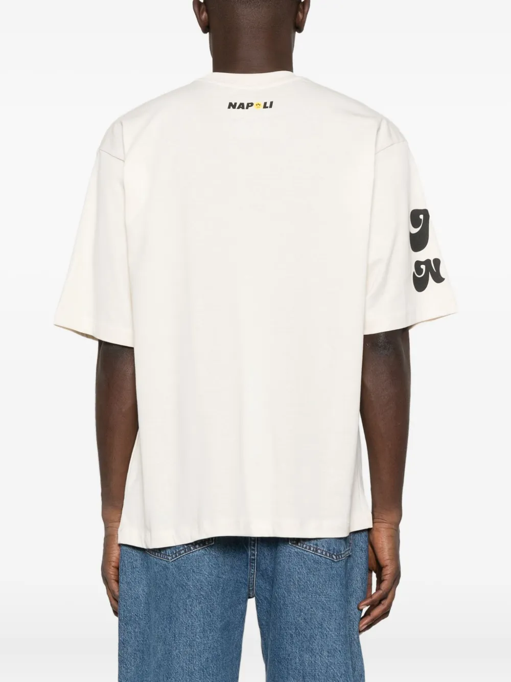 Barrow Crew-neck T-shirt In Neutral