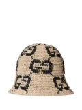 Gucci GG-pattern bucket hat - Neutrals