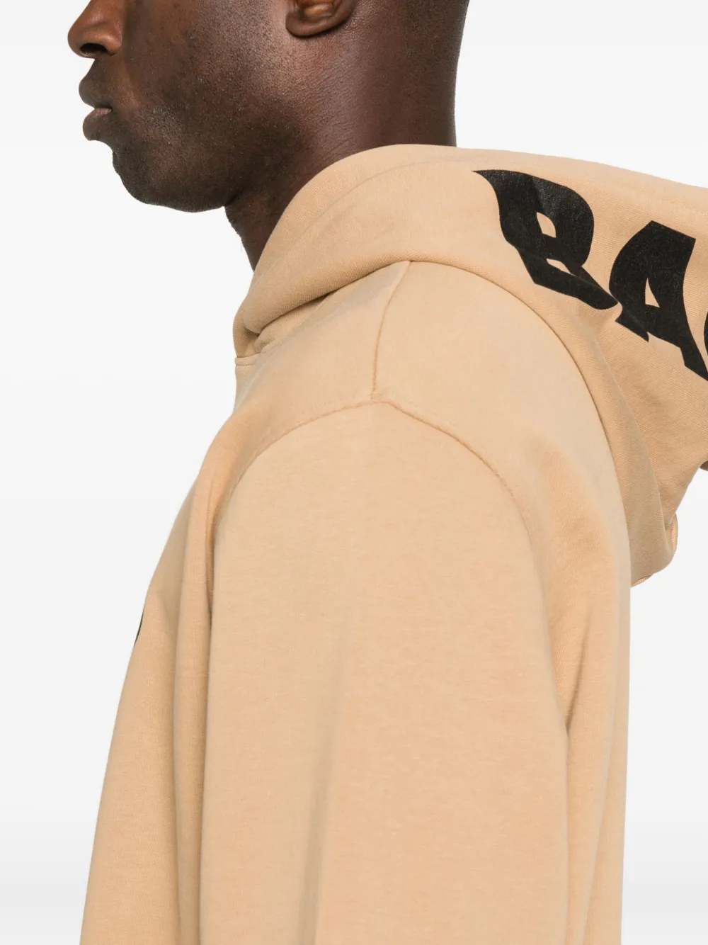 Barrow Logo-print Hoodie In Neutral