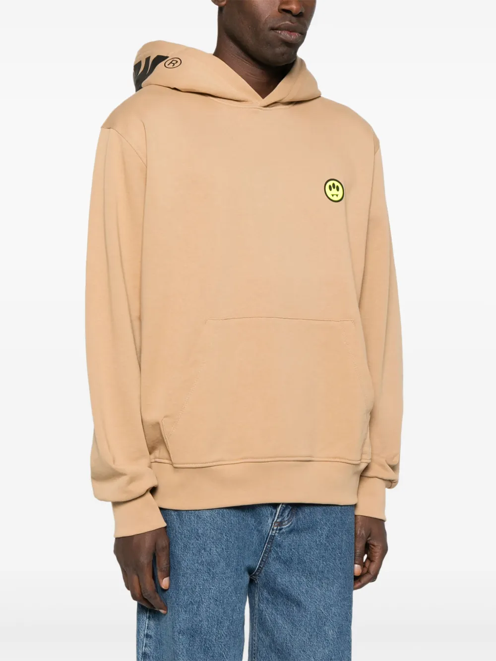 Barrow Logo-print Hoodie In Neutral