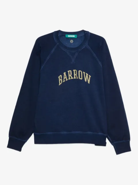 BARROW logo-print crew-neck sweatshirt