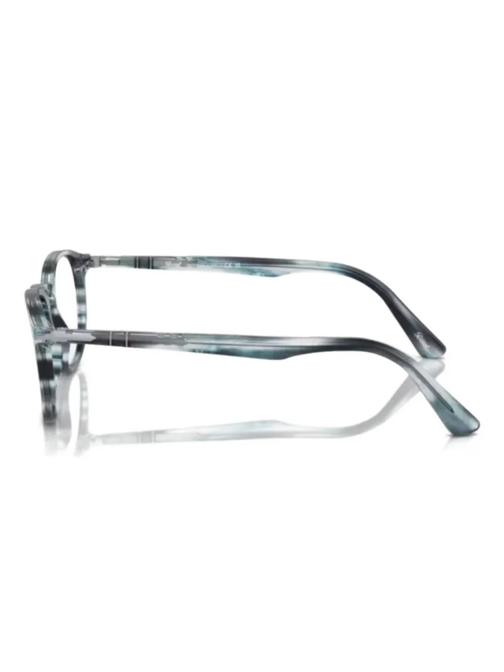 Persol Bril met rond montuur Grijs