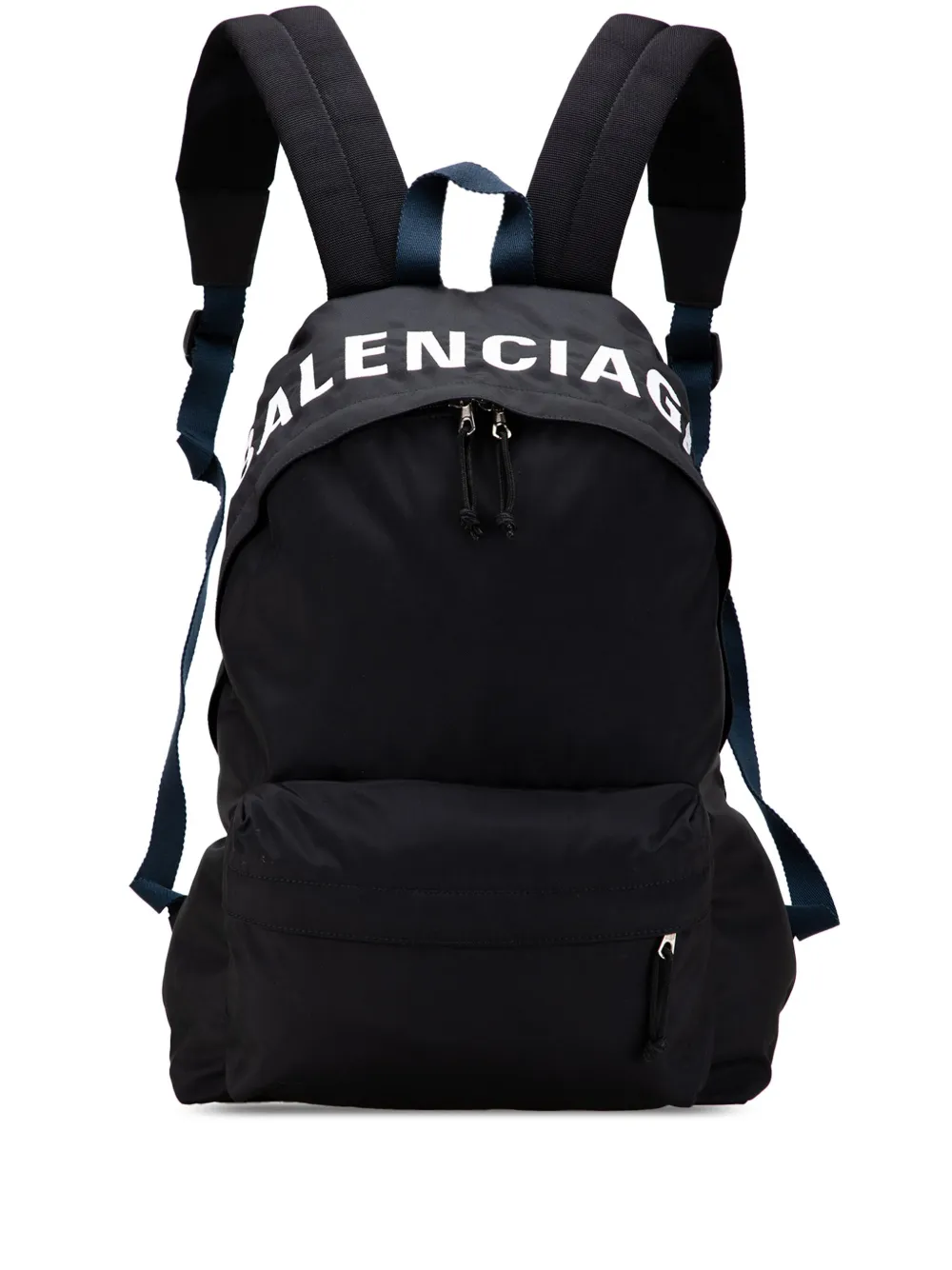 Balenciaga Pre-Owned 2005-2025 Nylon Wheel Backpack Black