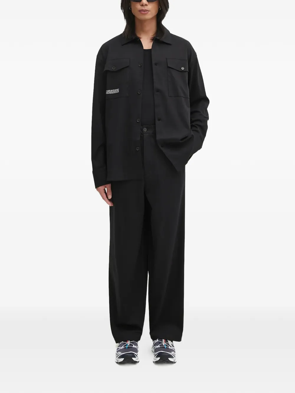 Pangaia Broek met paspelzak - Zwart