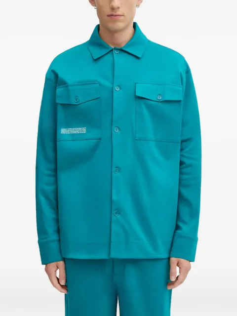 Pangaia camisa con bolsillo en el pecho