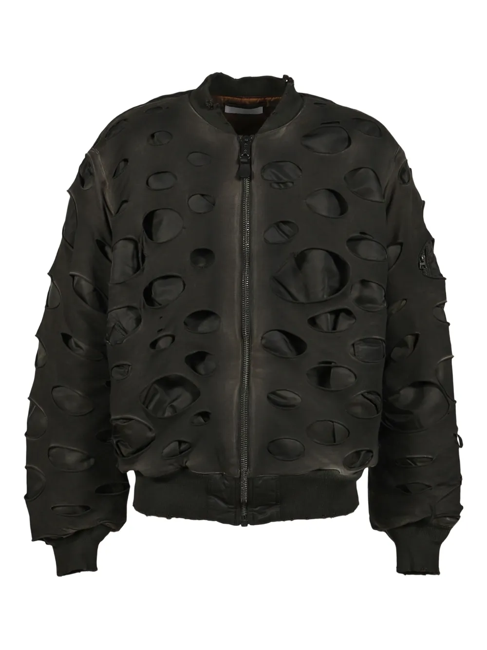 ALEXANDER DIGENOVA cut-out bomber jacket | Black | Image 1