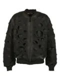 ALEXANDER DIGENOVA cut-out bomber jacket - Black