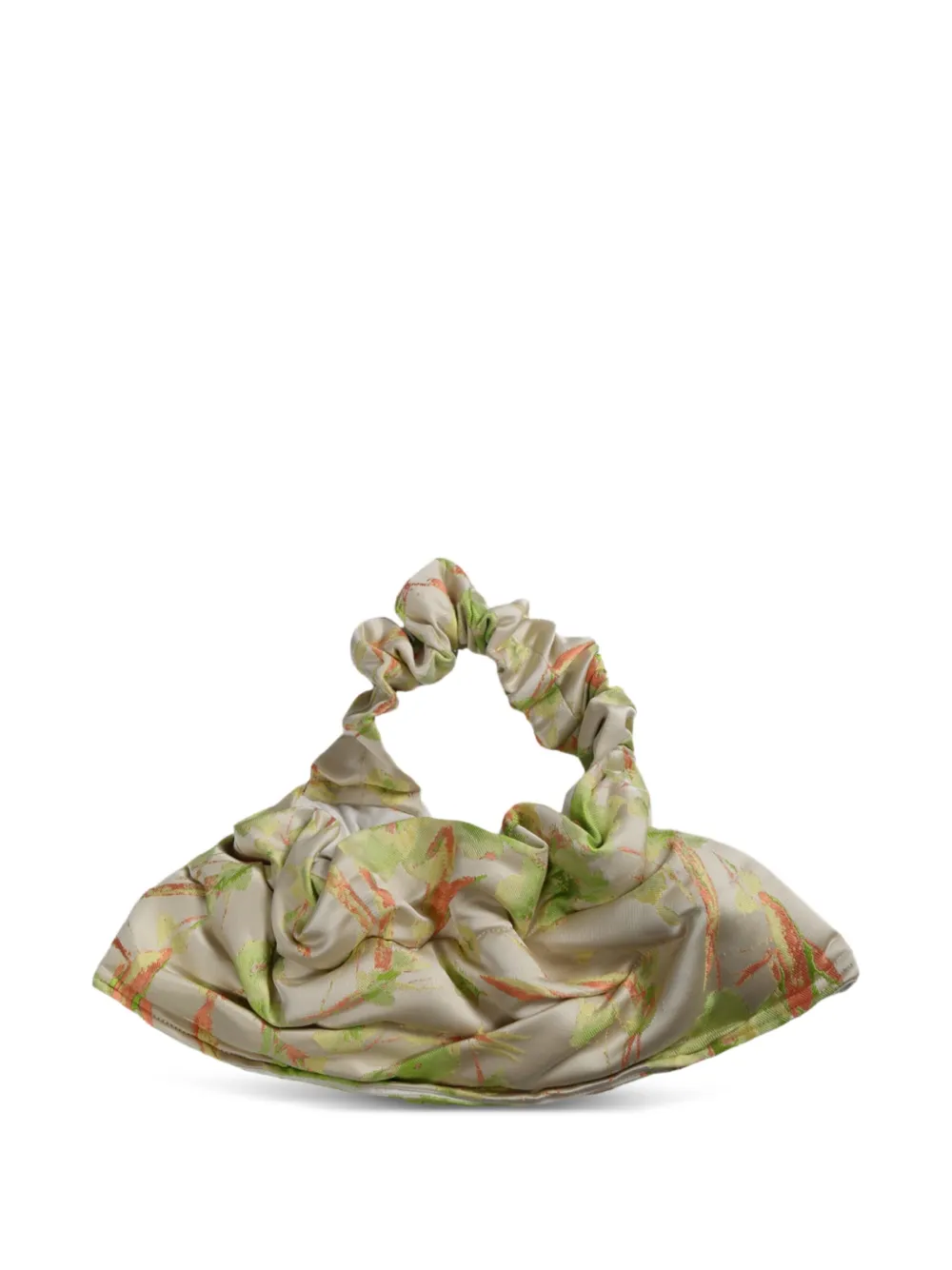Brocade Slouchy Tote Bag