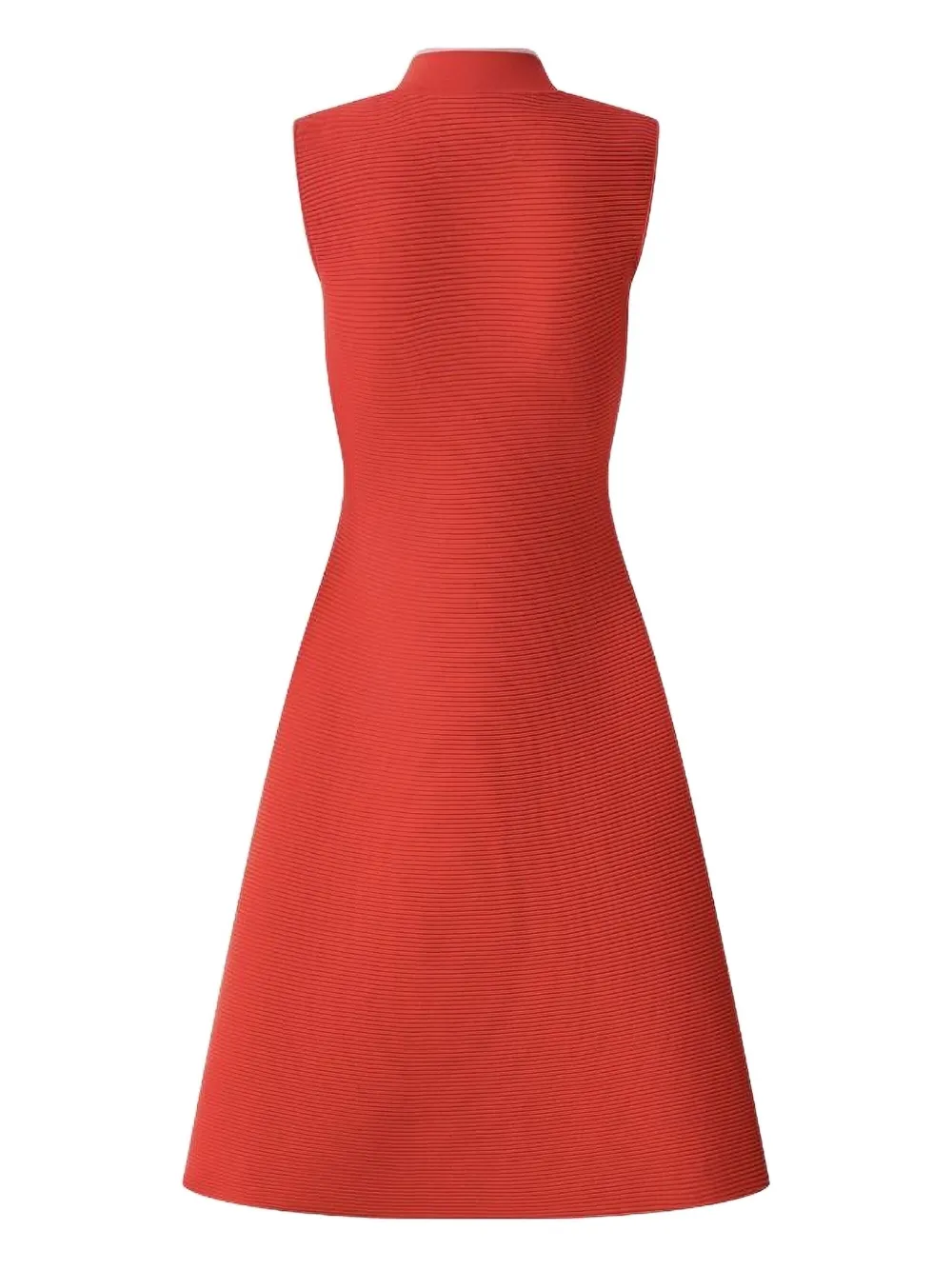 Shanghai Tang ribbed mandarin-collar midi dress | Day Dresses | Image 2