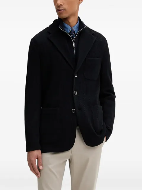 Barena blazer en maille à simple boutonnage