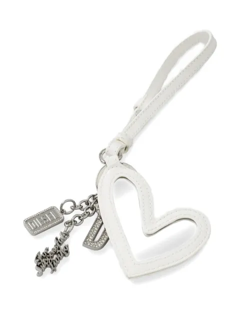 Diesel heart-charm keyring