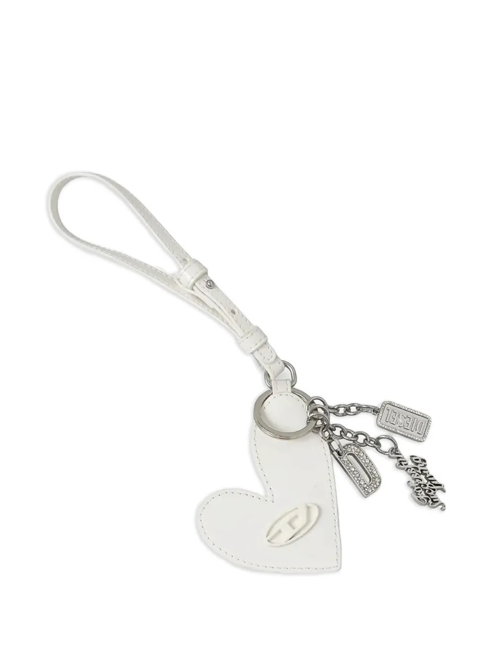 Diesel porte-clés à breloque cœur | Homme | Image 2