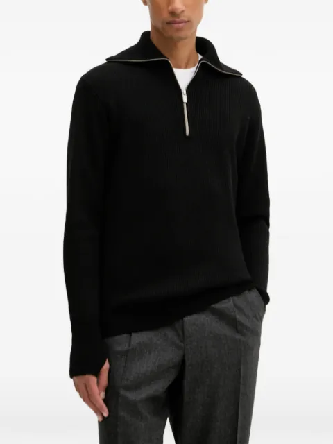 Barena half-zip ribbed sweater
