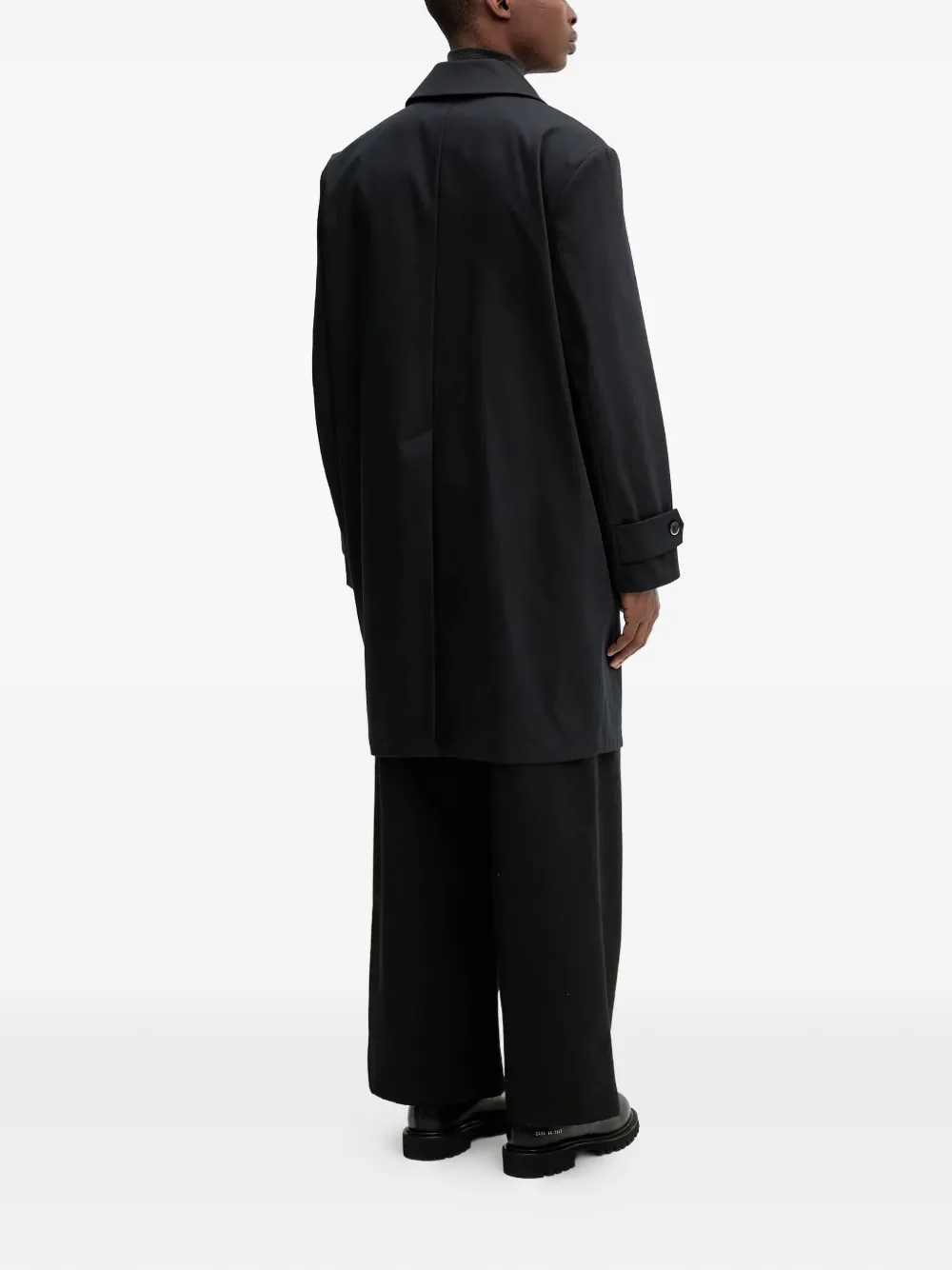  Barena Single-breasted Coat - Black 
