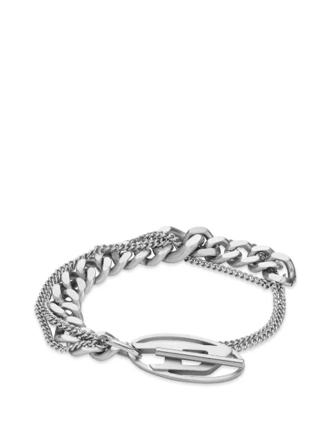 Diesel Oval D multi-chain bracelet