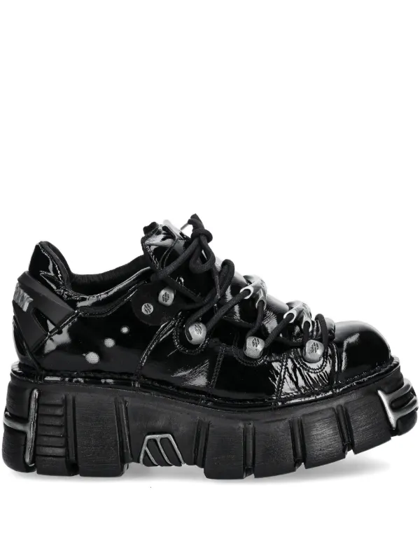 NEW ROCK Tênis Plataforma 60mm | Preto | FARFETCH BR