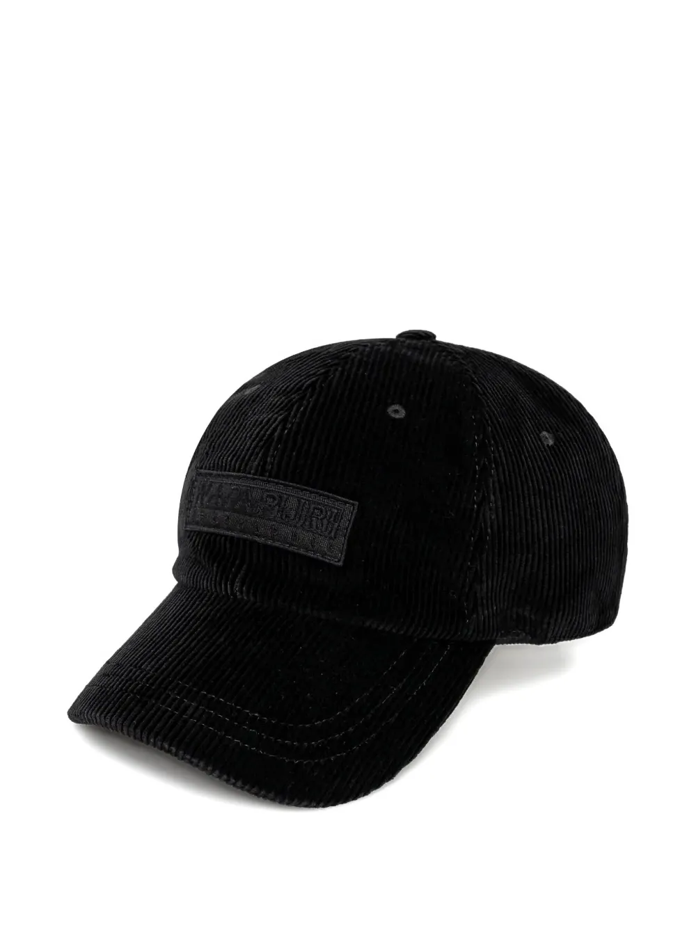 Napapijri F-Aar corduroy logo-patch cap - Nero