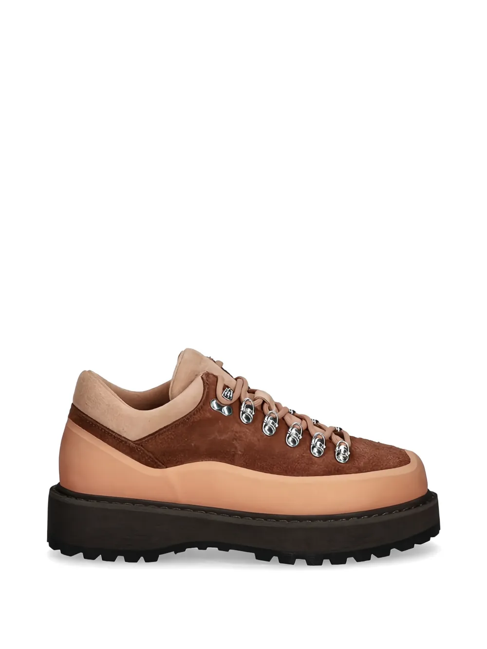 Diemme Rust Suede Sneakers In Neutral