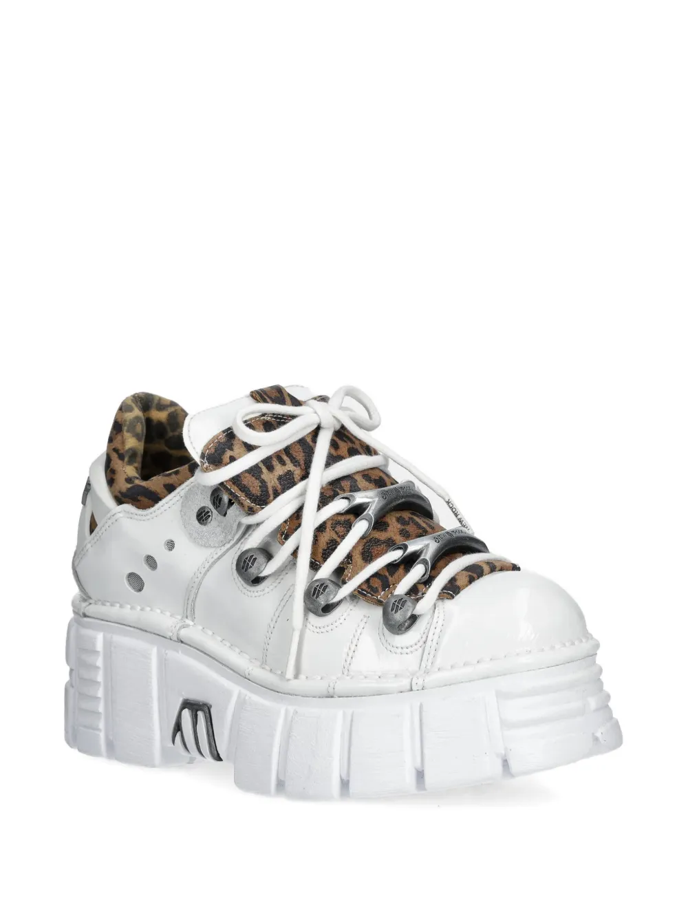 NEW ROCK 60mm leopard platform sneakers | Low-Tops | Image 2