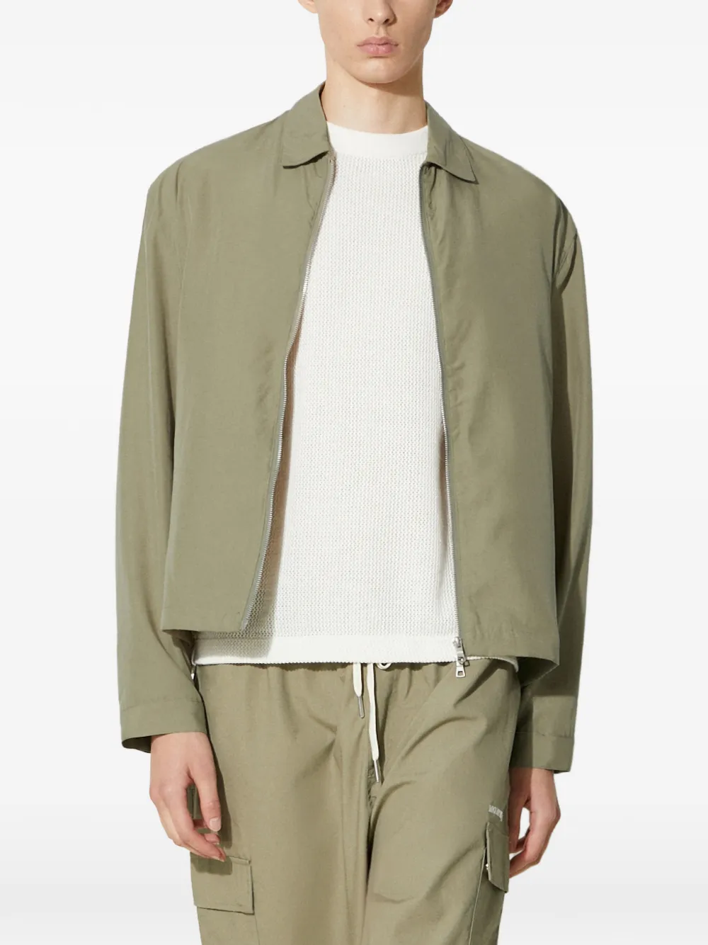 MKI Miyuki Zoku zip rider jacket - Verde