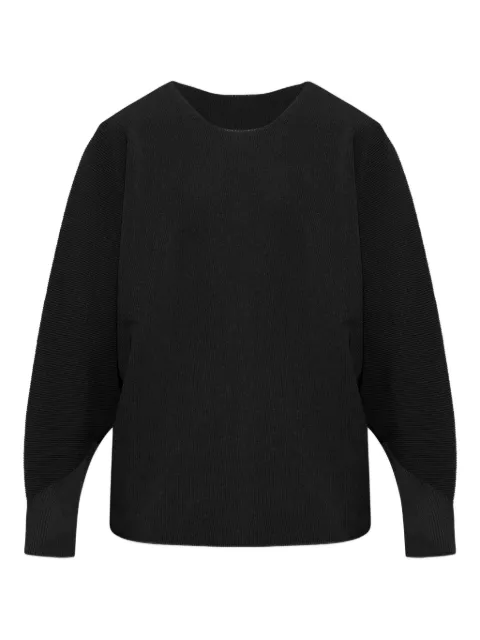 Homme Plissé Issey Miyake ribbed round-neck jumper