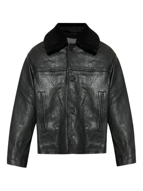 Studio Nicholson textured-leather jacket