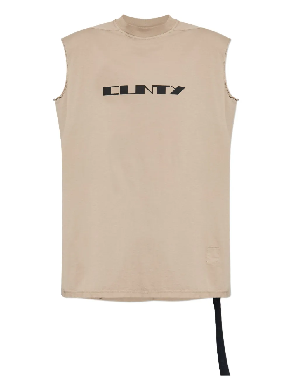 Rick Owens DRKSHDW graphic-print sleeveless tank top | Neutrals | Image 1