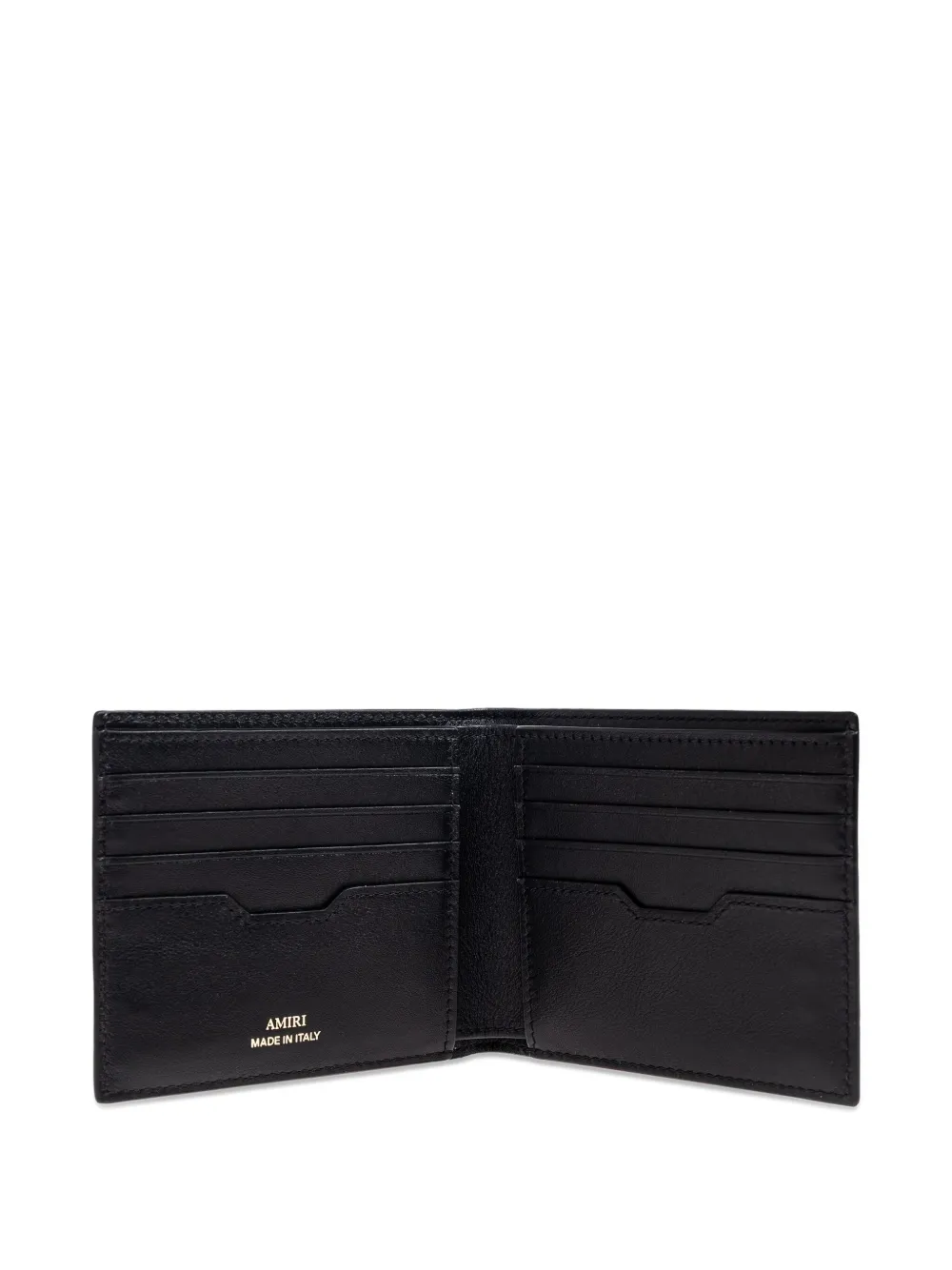 Amiri Crocodile-embossed Wallet In Black