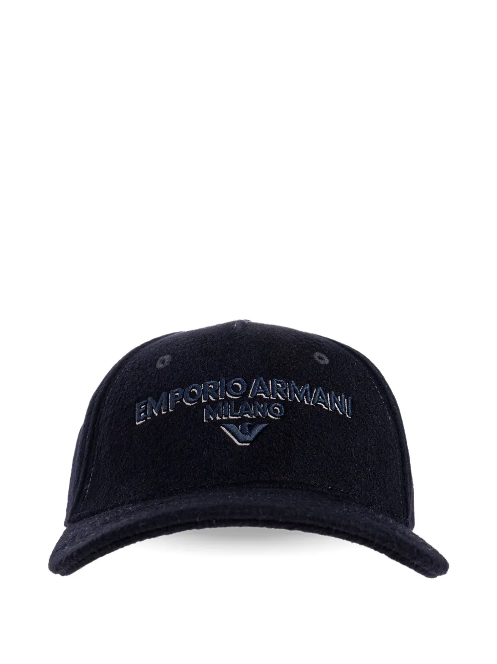 Emporio Armani logo-embroidered baseball cap | Blue | Image 1